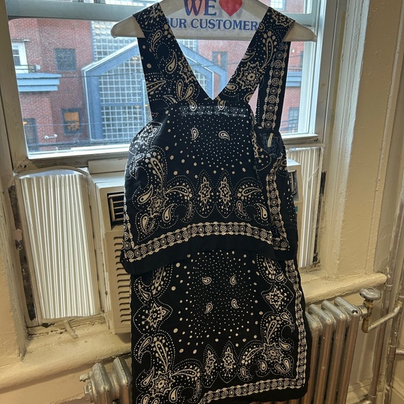 Sandro Dresses & Skirts - Silk Sandro dress bandana print